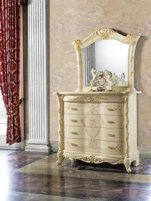 Productafbeelding van Commode, lades, hout, dressoir, kast, kasten, massief hout, commodes, woonkamer