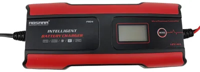 Produktbild von Akku-Ladegerät 6/12V, 4A mit LCD-Display