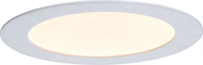Produktbild von Paulmann Premium Einbauleuchten Set Panel rund LED 1x6,5W 2700K 8VA 230V/350mA 180mm Weiß m/Alu