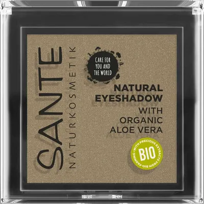 Produktbild von SANTE Natural Eyeshadow 04 Tawny Taupe, Puder, Tawny Taupe, Schimmer, 1,8 g, Frauen, Mica, Caprylic/Capric Triglyceride, Copernicia Cerifera (Carnauba) Wax, Macadamia...