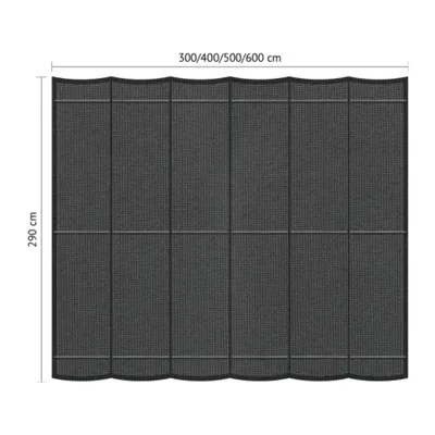 Immagine prodotto di Tenda da sole pieghevole SHADOW COMFORT 2,9 x 6 m Nero carbone
