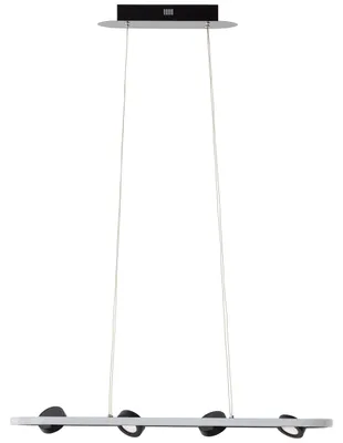 Produktbild von Nebeker LED Pendelleuchte 4flg schwarz