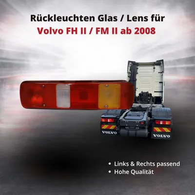 Zdjęcie produktu dla Szyba tylnych świateł / soczewka tylnych świateł do Volvo FH II / FM II od 2008 r. | Lewa i prawa strona | OEM 20565107
