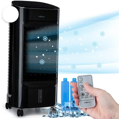 Zdjęcie produktu dla oneconceptCoolster, klimator, wentylator, jonizator, 65 W, 320 m³/h, zbiornik 4 l, kolor czarny