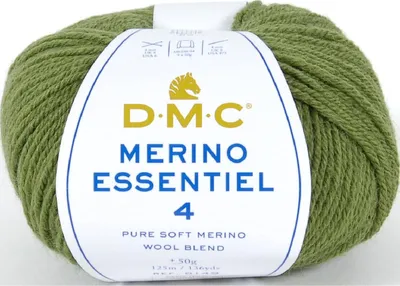 Obrázek produktu pro DMC Merino Essentiel-4 - vysoce kvalitní aranová příze z 50 % merino vlny a 50 %.Polyakrylu (barva 874)