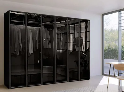 Produktbild von Kleiderschrank Monaco in Graumetallic 300cm Breit inkl. Zubehör, Lieferung & Aufbauservice