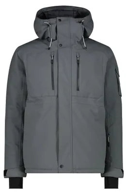 Produktbild von Cmp Man Jacket Fix Hood Grey 52