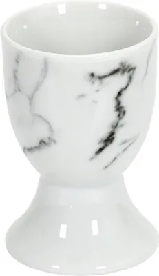 Image de Boîtes à œufs en porcelaine à effet marbré