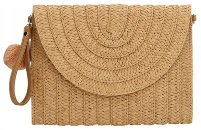 Produktbild von Solidchoice – Elegante Clutch-Handtasche für Damen, ideal für den Sommer