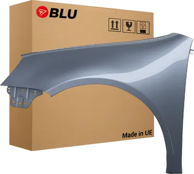 Zdjęcie produktu dla BLU Błotnik pasujący do VW Volkswagen GOLF V 5 SCHRÄGHECK LD7X Lewy Szary PlatinGrau | 2003-2009 | Przedni Przód | Lakierowany | Gotowy do montażu  | Stal