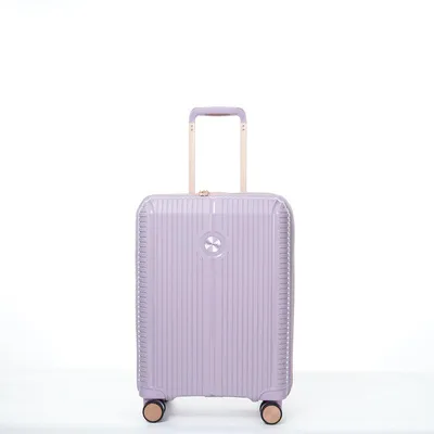 Produktbild von Verage Rome Spinner Gr. S Reisetrolley Koffer mit TSA‑Zahlenschloss – Erweiterbarer Hartschalen‑Kabinenkoffer lavender