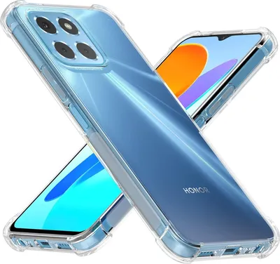 Produktbild von Hülle für Honor X6 4G / Honor X8 5G Weich Transparent Handyhülle mit Verstärkte Ecken Bumper Schutzhülle