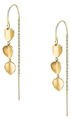 Immagine prodotto di Orecchini romantici placcati oro Pailettes SAWW06