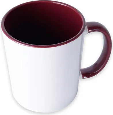 Produktbild von craftcut® Sublimationstasse BICOLOR, craftcut-Coating - 11 oz/330 ml