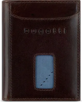 Produktbild von Bugatti Geldbörse Secure Slim Mini Zip Wallet Special 1485R 8 x 1.5 x 9.5
