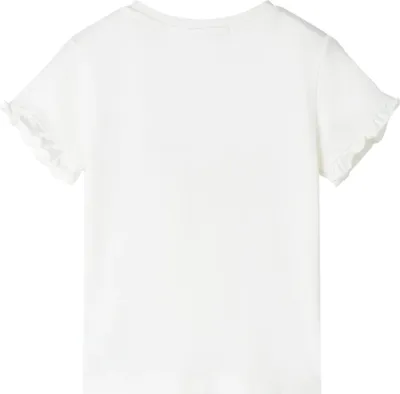 Imagen del producto de vidaXL Camiseta para niños, color crema, talla 140