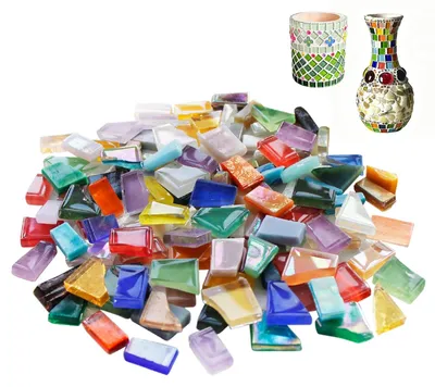 Image de Carreaux de mosaïque en verre pour projets créatifs