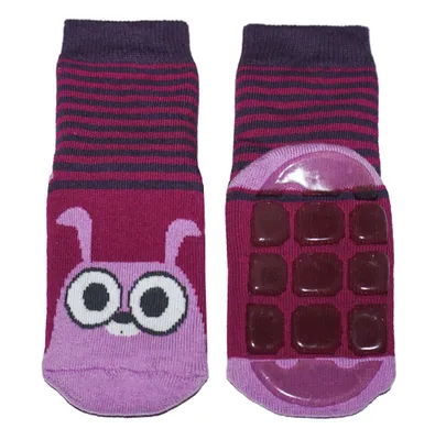 Produktbild von Kinder ABS-Socken aus Baumwolle Lustiger Hase Beere Größe 19-22