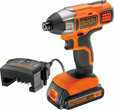 Produktbild von Black + Decker 18V Schlagschrauber Bdcim18D1A 115Nm 1X2.0Ah