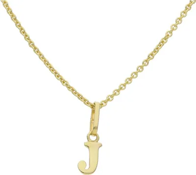 Produktbild von JuwelmaLux Anhänger 333/000 (8 Karat) Gold Buchstabe "J" JL16-02-0451