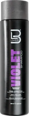 Produktbild von L3VEL3 Silbershampoo 280 ml – Anti-Gelbstich für blondes Haar
