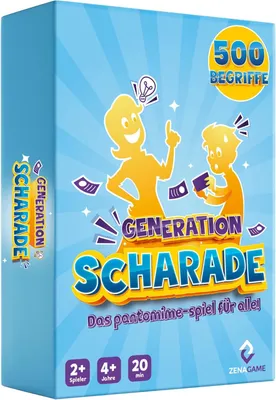Zdjęcie produktu dla Gra w Szaradę, Gra Aktywności dla Dzieci i Dorosłych, od 4 lat, Rodzinna Gra, na Imprezy