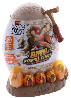 Zdjęcie produktu dla Robo Alive - Dino Fossil Egg - Amber Adventure - 1 szt