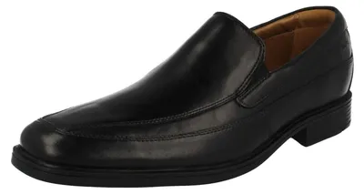 Obrázok produktu pre Pánske papuče Clarks, model Kippfrei, čierna farba, koža, veľkosť 44,5 EU