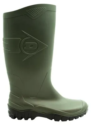 Produktbild von Dunlop K680011 Dänische wasserdichte Stiefel, PVC, kniehoch, Grün, 45