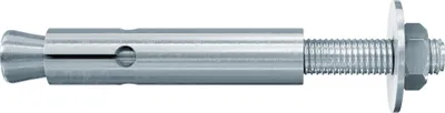Zdjęcie produktu dla Fischer FZA 12 x 40 M 8/15, Kotwa gwintowana, Beton, Kamień, Stal ocynkowana, Srebrny, M8, 1,3 cm