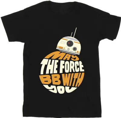 Produktbild von Star Wars - "May The Force" T-Shirt für Herren BI46862 (L) (Schwarz)