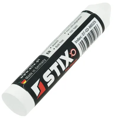 Immagine prodotto di STIX Gessetto grasso per marcatura, bianco, 1 pz. per la marcatura dei pneumatici - Gessetto per pneumatici - Pennarello