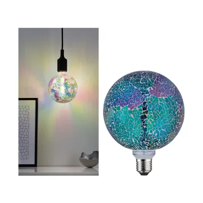 Produktbild von Paulmann LED Leuchtmittel Globe G125 Miracle Mosaic Mix 5W = 40W E27 470lm warmweiß 2700K dimmbar