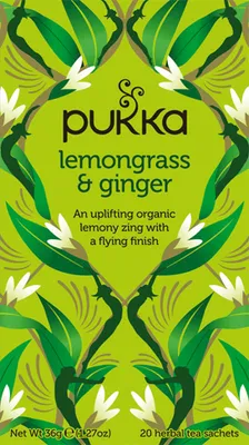 Produktbild von Pukka - thee Lemongrass - Ginger, pak van 20 stuks