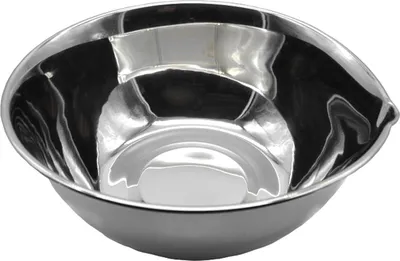 Image de Acier inoxydable Bol 22cm Bol à mélanger Saladier Bol à servir Métal