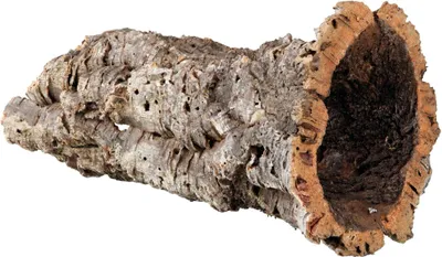 Produktbild von TRIXIE Korkröhre, Unterstand/Plattform, Meerschweinchen, Kaninchen, Holz, Holz, 190 mm, 550 mm