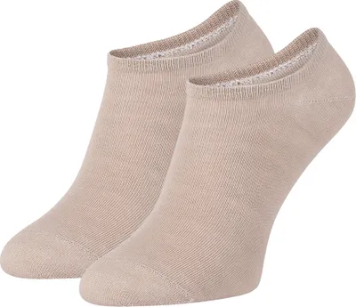 Produktbild von Sneaker Socken für Damen & Herren Kurze Baumwollsocken, 36-40, Beige (Caffe Latte)