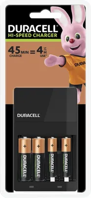 Immagine prodotto di Duracell 118577 Caricabatterie Duracell CEF14 incl. 2x AA 1300mAh 2x AAA 750mAh