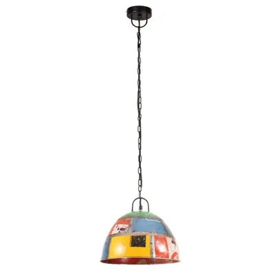 Produktbild von vidaXL Hängelampe Vintage Industriestil 25 W Mehrfarbig Rund 31 cm E27