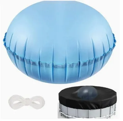 Immagine prodotto di Cuscino gonfiabile per piscine invernali - 120 x 120 cm - Materiale resistente e rinforzato - Resistente al freddo