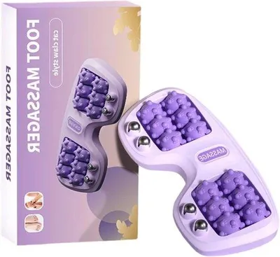 Produktbild von Fußroller – Muskelentspannung für die Beine – Regeneration nach dem Sport – Tiefenfaszien-Massage – 31 x 17 x 7 cm