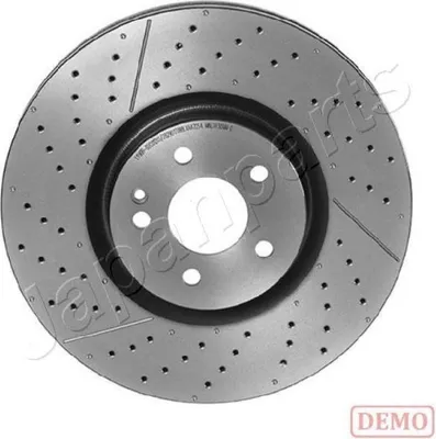 Produktbild von 2x JAPANPARTS Bremsscheibe Vorne DI-0525C