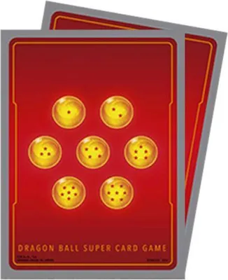 Produktbild von Dragon Ball Super Card Game Fusion World Official Card Sleeves 02 Standard Red