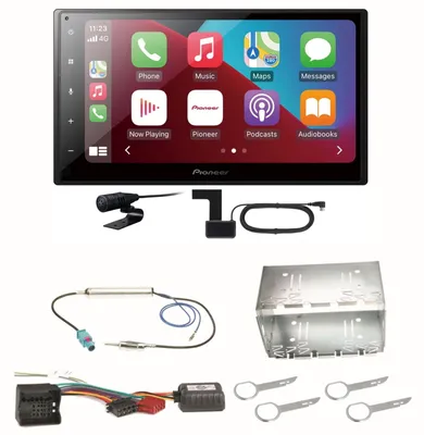 Produktbild von Pioneer SPH-DA160DAB Android Auto CarPlay Einbauset für Fox Polo 9N3
