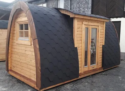 Productafbeelding van Campingterrein, weekendhuis, tuinhuis, hut, houten hut, Zweedse hut