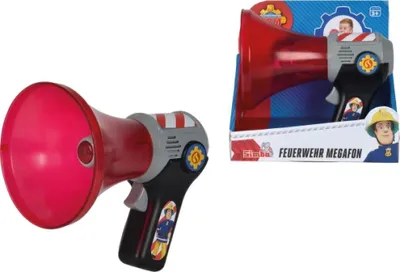 Produktbild von SIMBA Sam Feuerwehr Megaphon 0 0 0