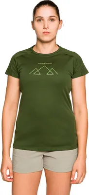 Produktbild von Trangoworld Salur Kurzarm-t-shirt Grün S Frau Grün S