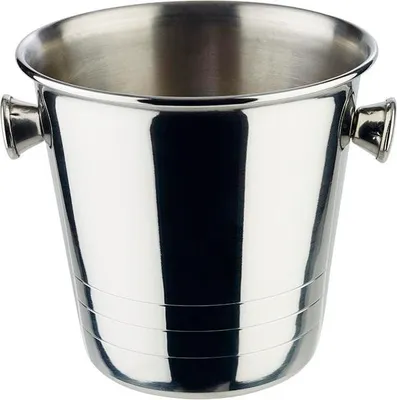 Produktbild von APS Mini Eiseimer/Sektkühler, Inhalt: 0,65 Liter, Höhe: 100 mm, ø: 100 mm