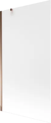Zdjęcie produktu dla Mexen Next parawan nawannowy 1-skrzydłowy 100 x 150 cm, szron, różowe złoto - 895-100-000-00-30-60
