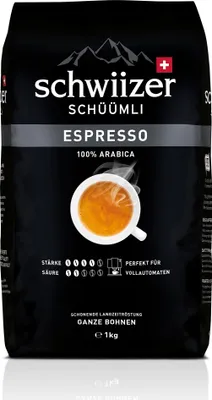 Produktbild von Schwiizer Schüümli Espresso | ganze Bohne | 1000g